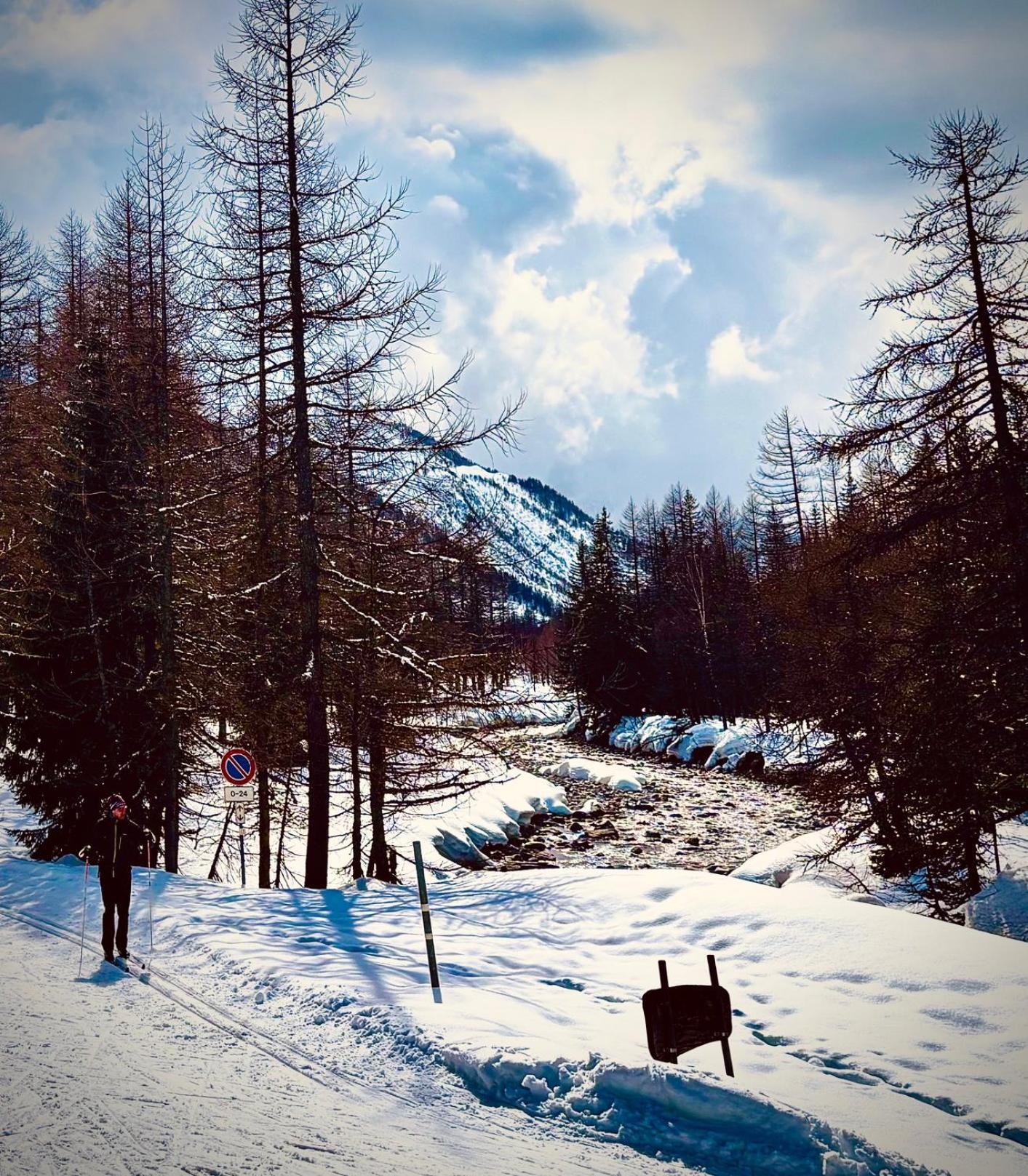 Apartamento Caldo Rifugio Con Giardino In Pieno Centro Courmayeur Exterior foto